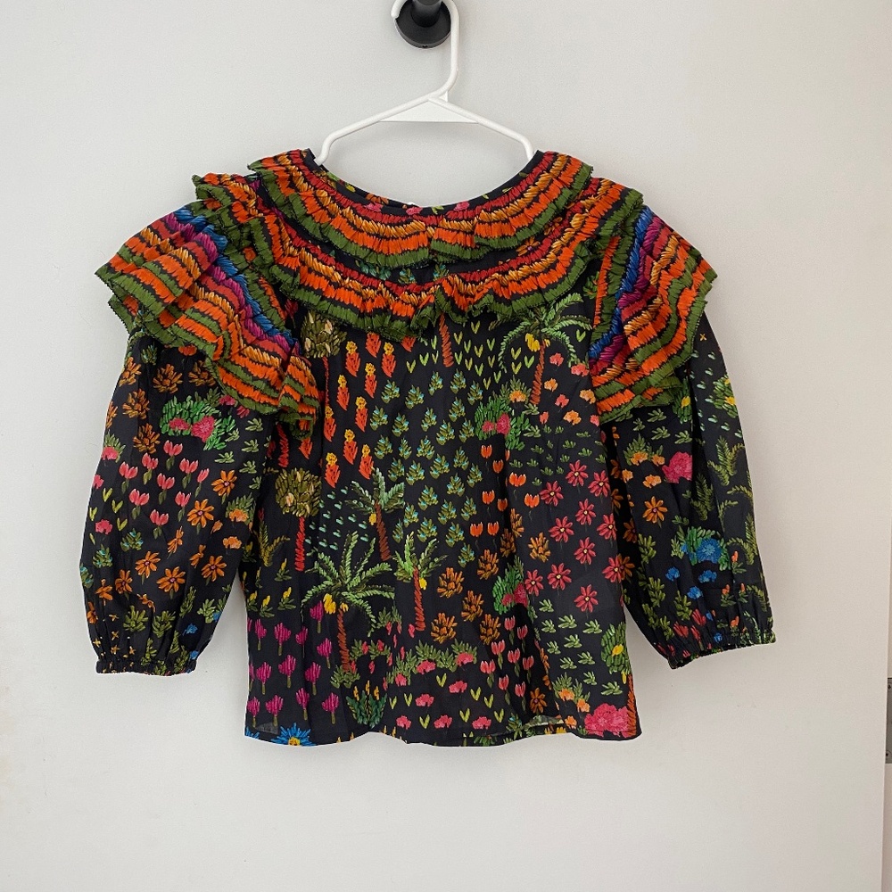 Farm Rio fruit garden blouse